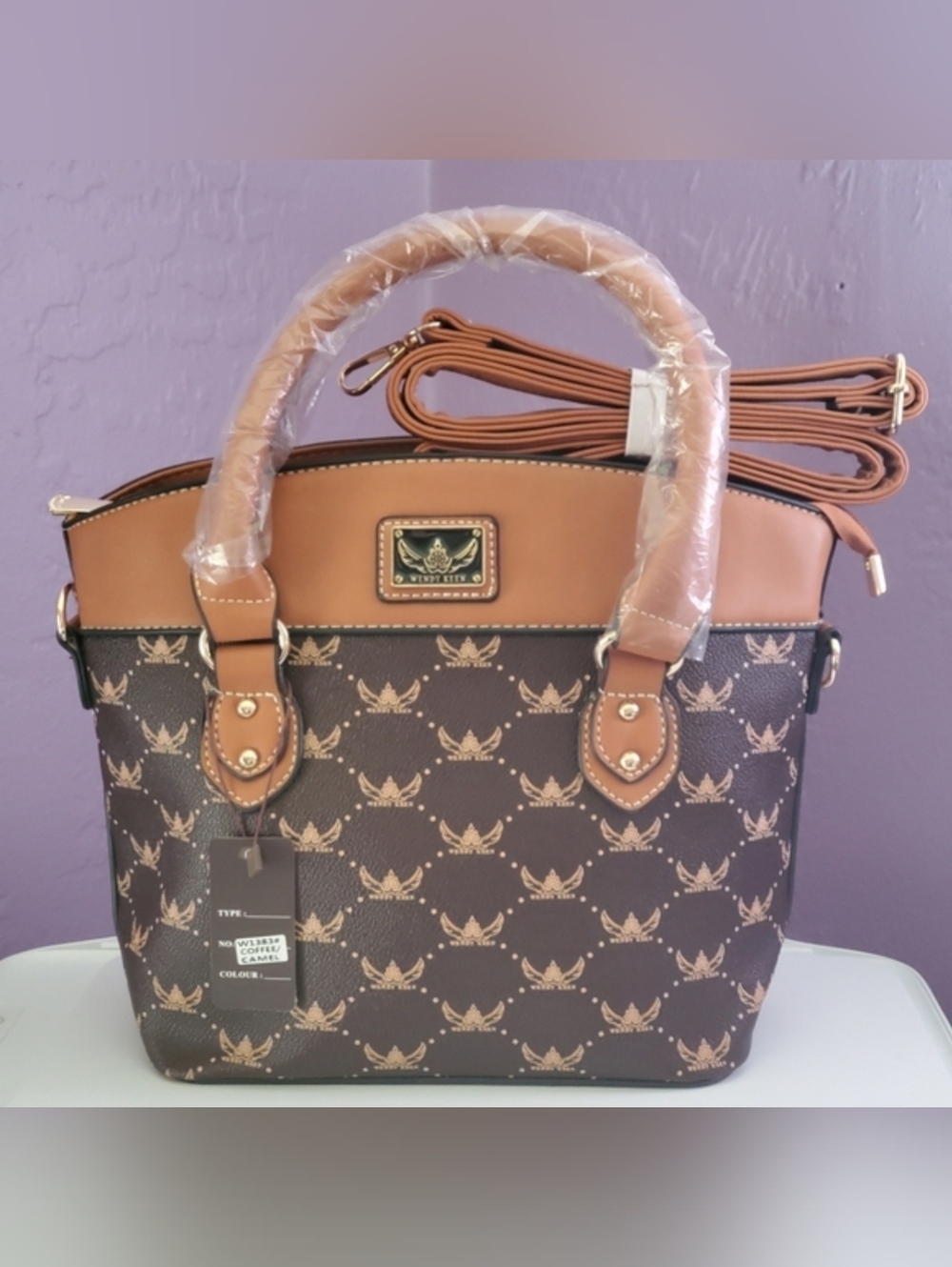 Wendy Keen Brown Satchel